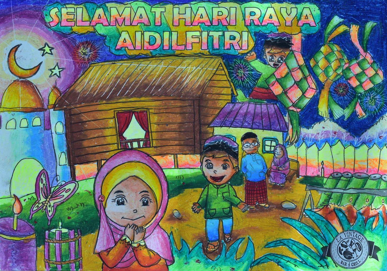 🎇 Raya Colouring Contest at Wisma... - Majestic Oriental | Facebook