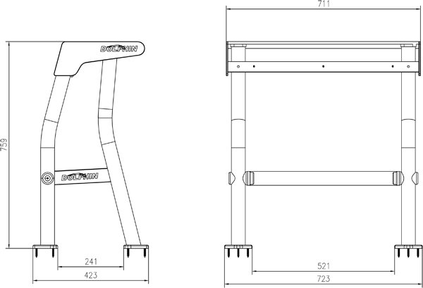 Dolphin Pro Leaning Post Anodized, Center Console Boat Seat, Rod Holder ...