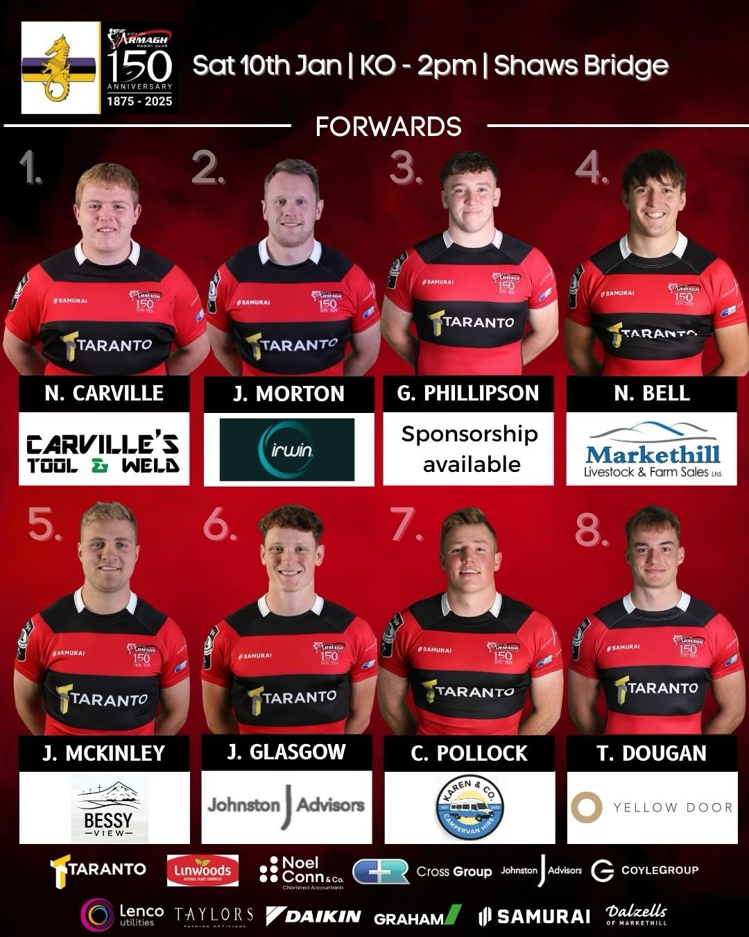 City of Armagh Rugby Club - Places still available on the Ulster Rugby ...