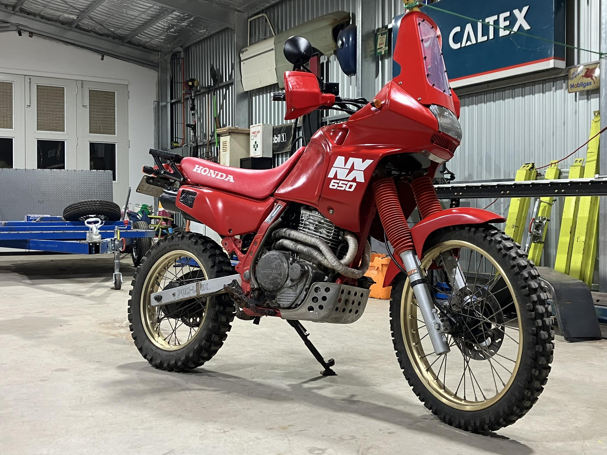 1988 Honda NX650 for sale on BaT Auctions - sold for $3,100 on May