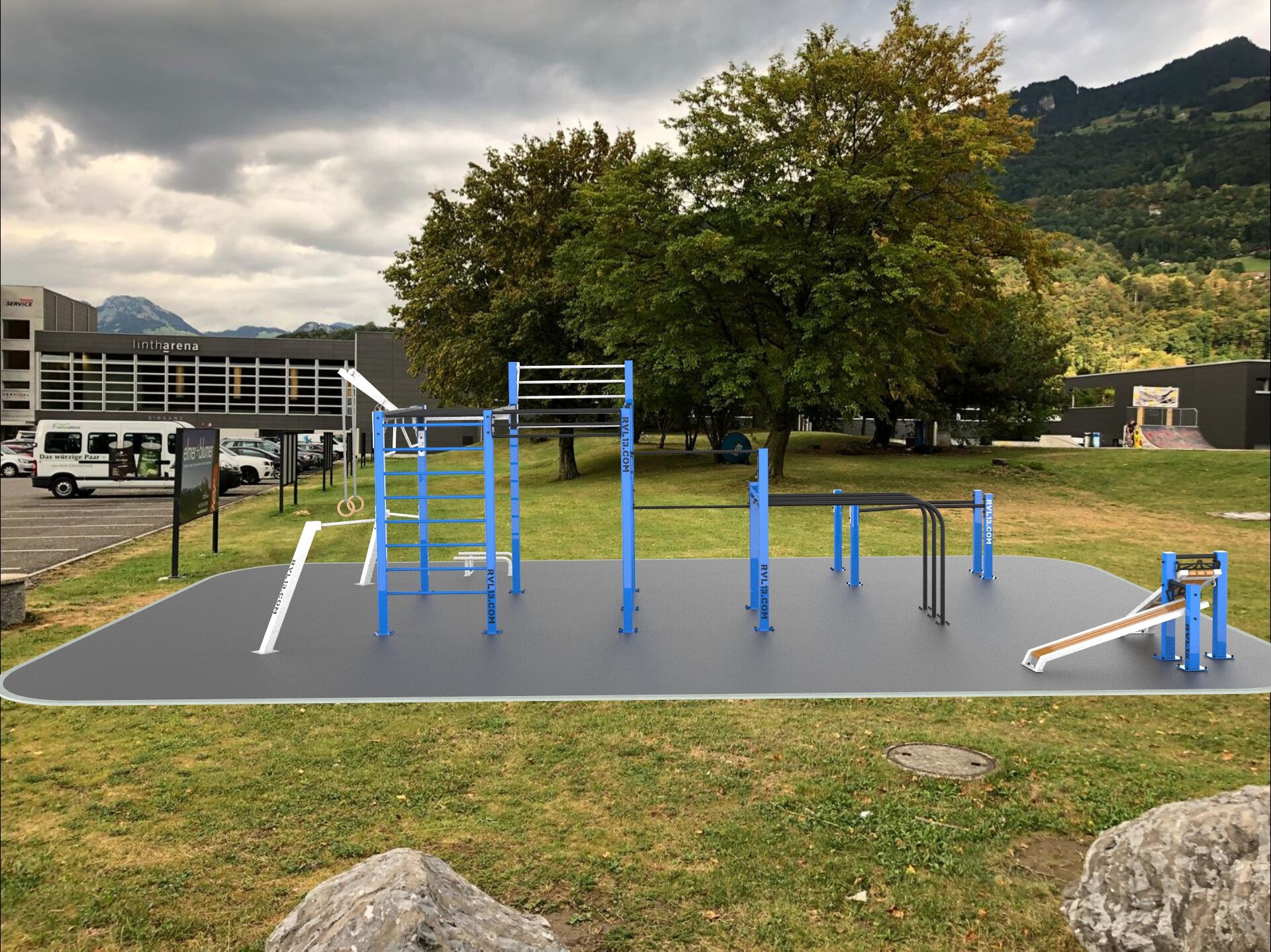 Polygon Park - Streetworkout Areal