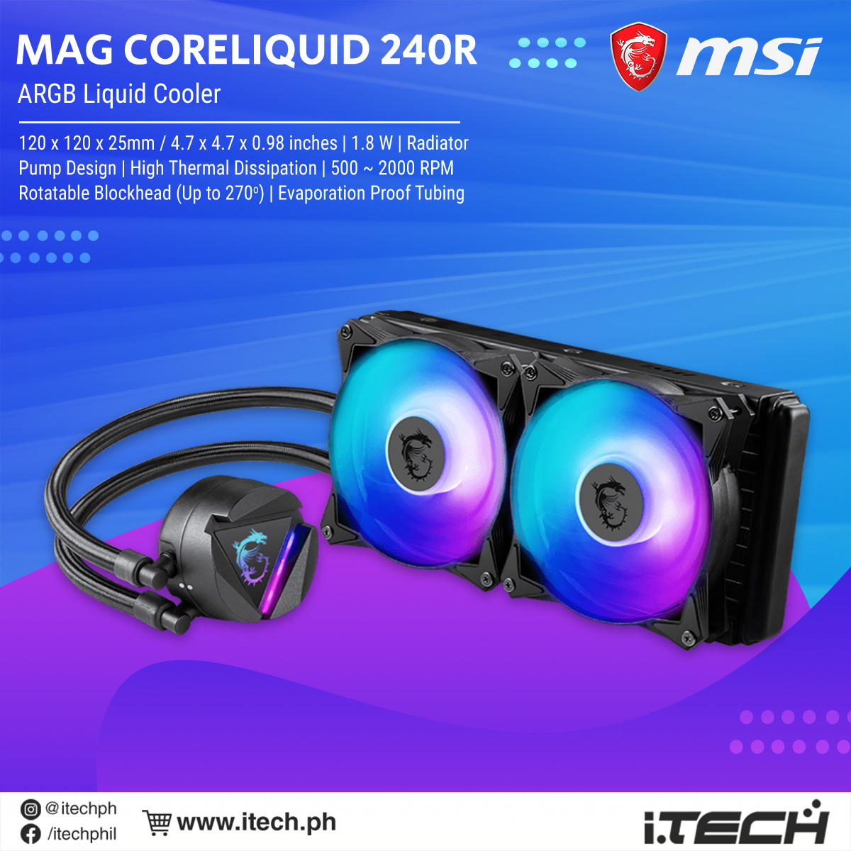 The newly introduced MAG Coreliquid... - i.TECH - Philippines | Facebook