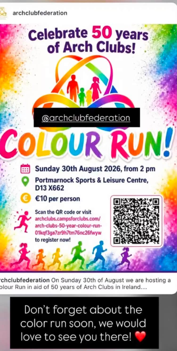 Arch Clubs Colour Run