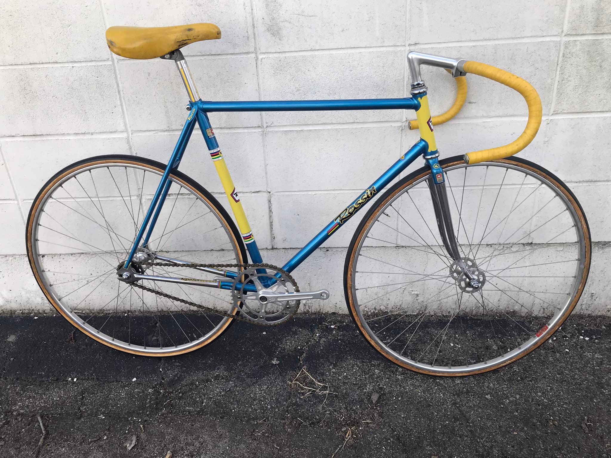 1980's Rossin bike with Campagnolo and Cinelli components