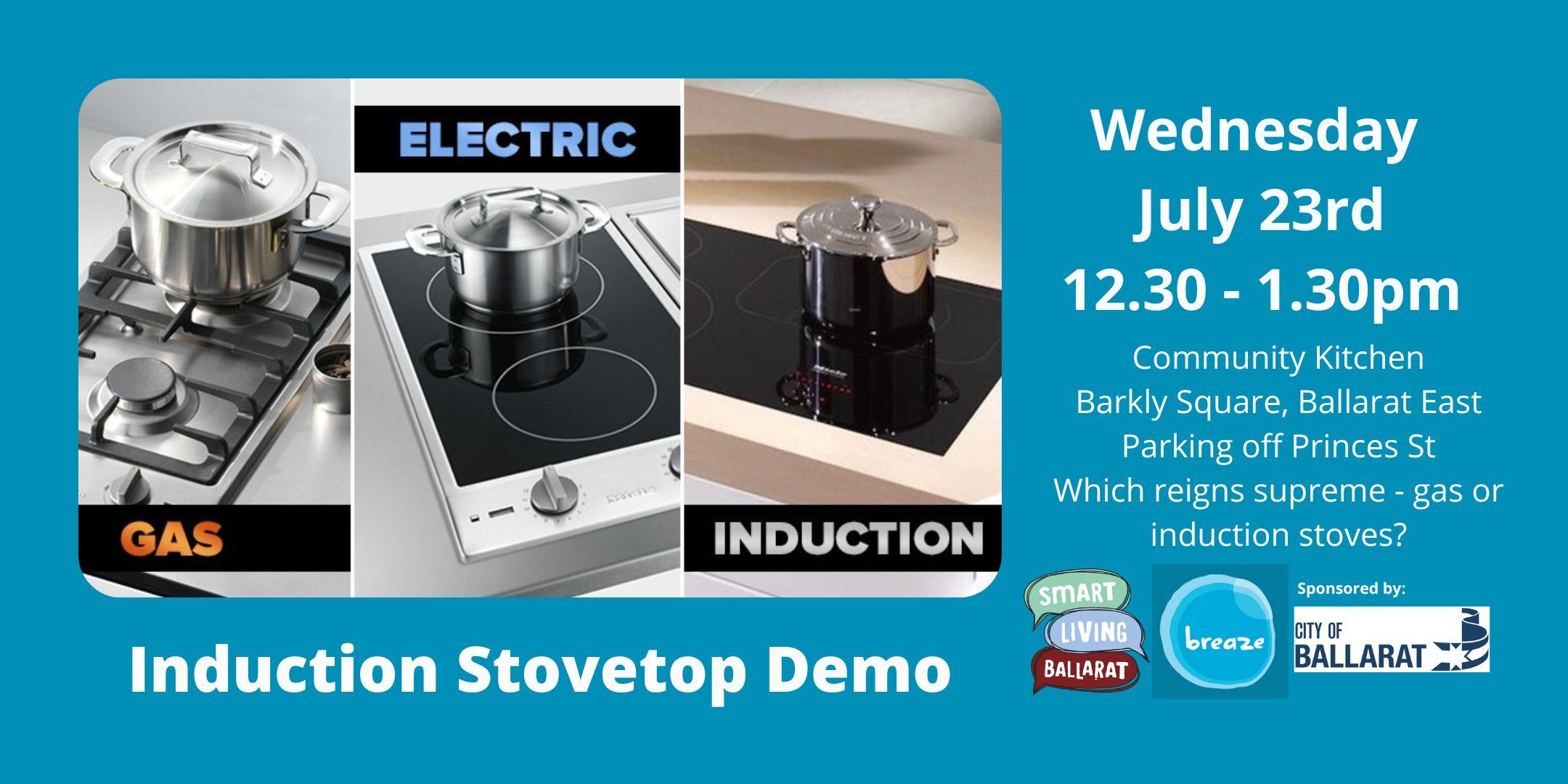 Induction Stovetop Demo - SLB July