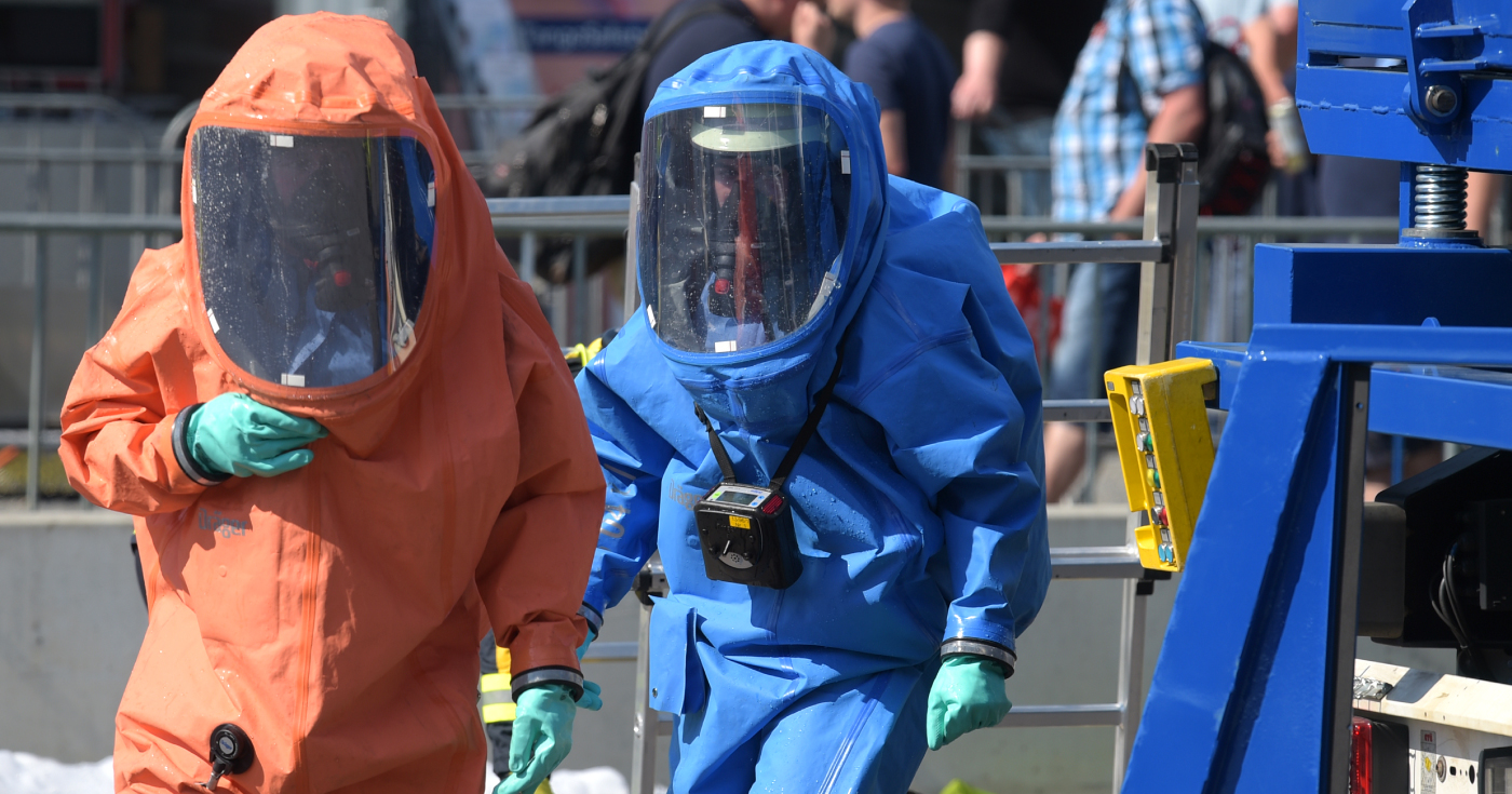 INTERSCHUTZ - 2319!!! We have a code 2319!!! 🧦🚨☣ Who...
