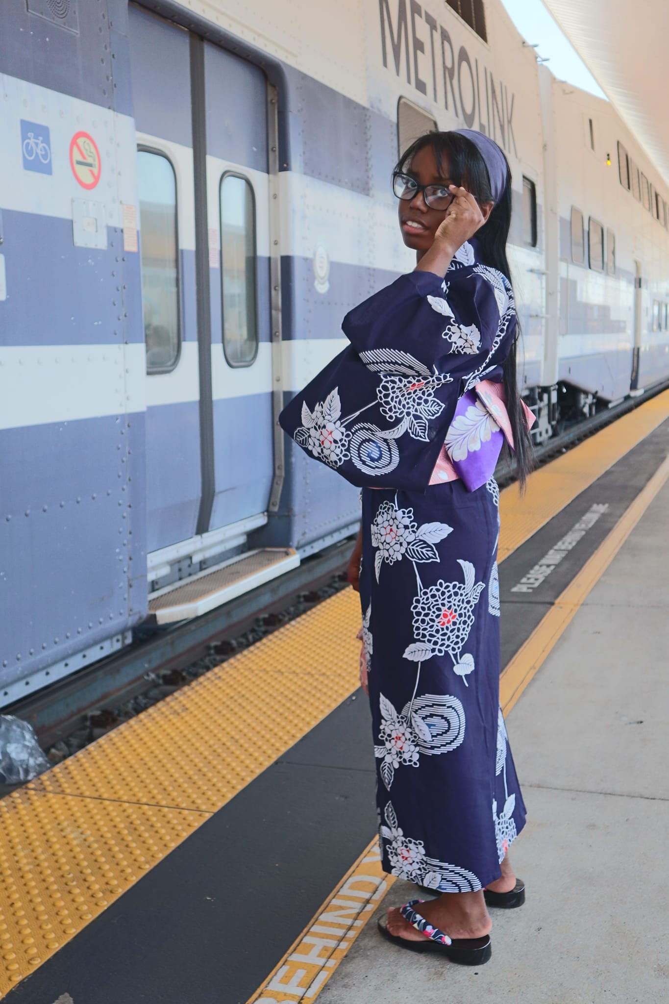 We're NOT trying to be Japanese just because we dress like this