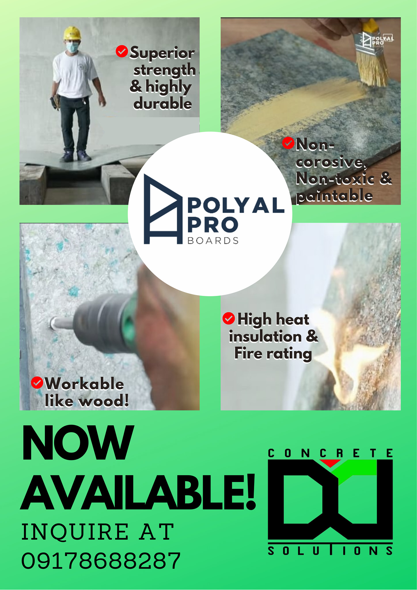 ️ Introducing the PolyAl Pro Boards! NOW AVAILABLE AT DJ Concrete ...