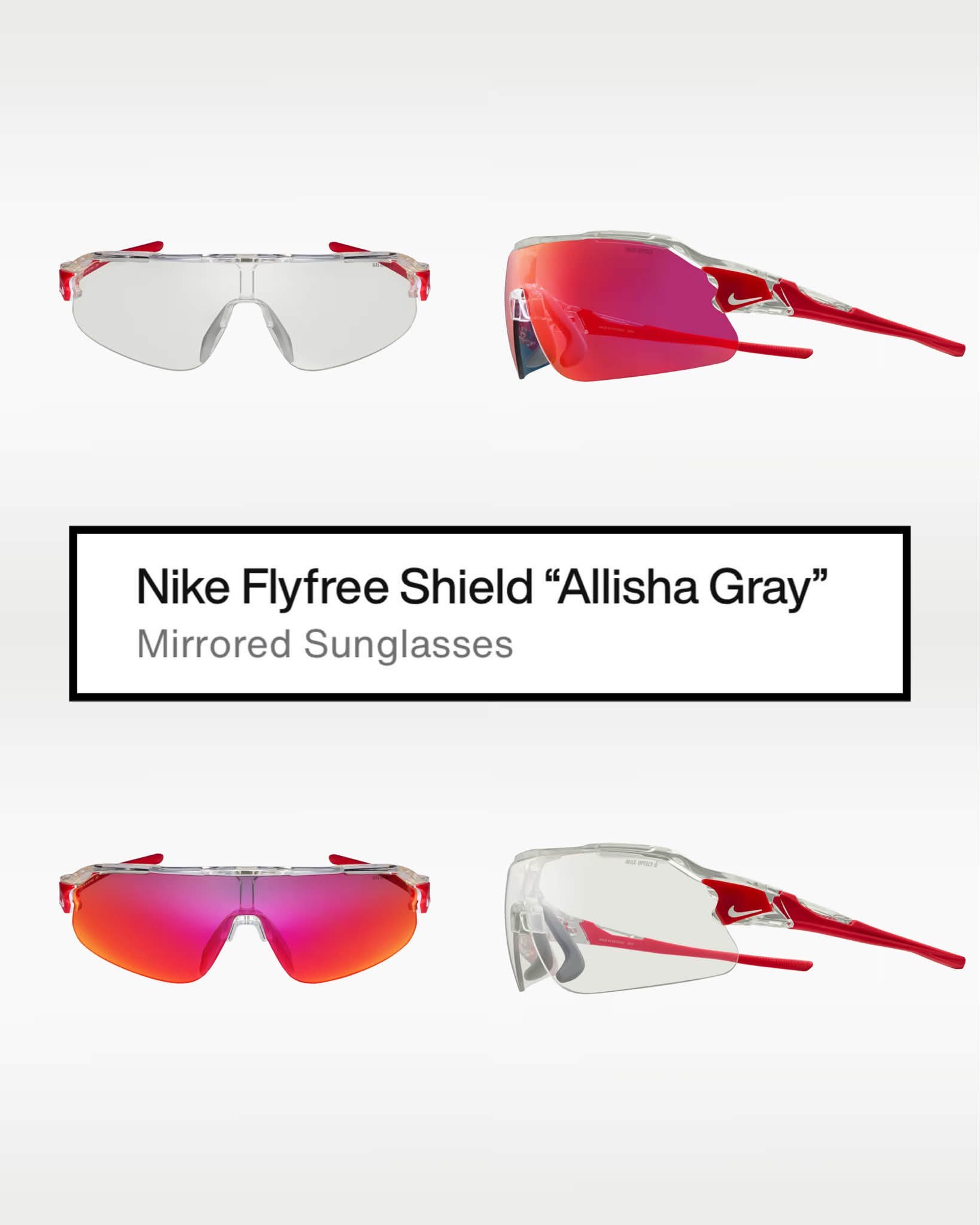 Allisha Gray is getting her own goggles in a collaboration with