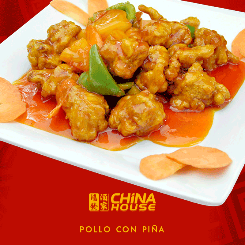 El Pollo con Piña es un platillo... - CHINA HOUSE Restaurant