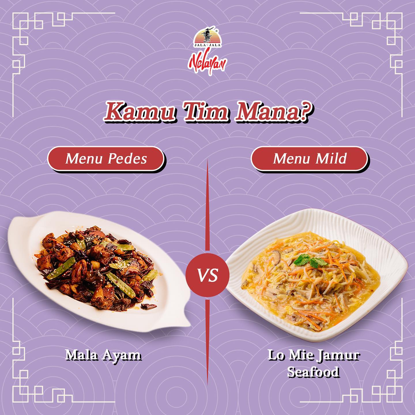 TEBAK KEPRIBADIAN jalur menu Nelayan,... - Nelayan Restoran | Facebook