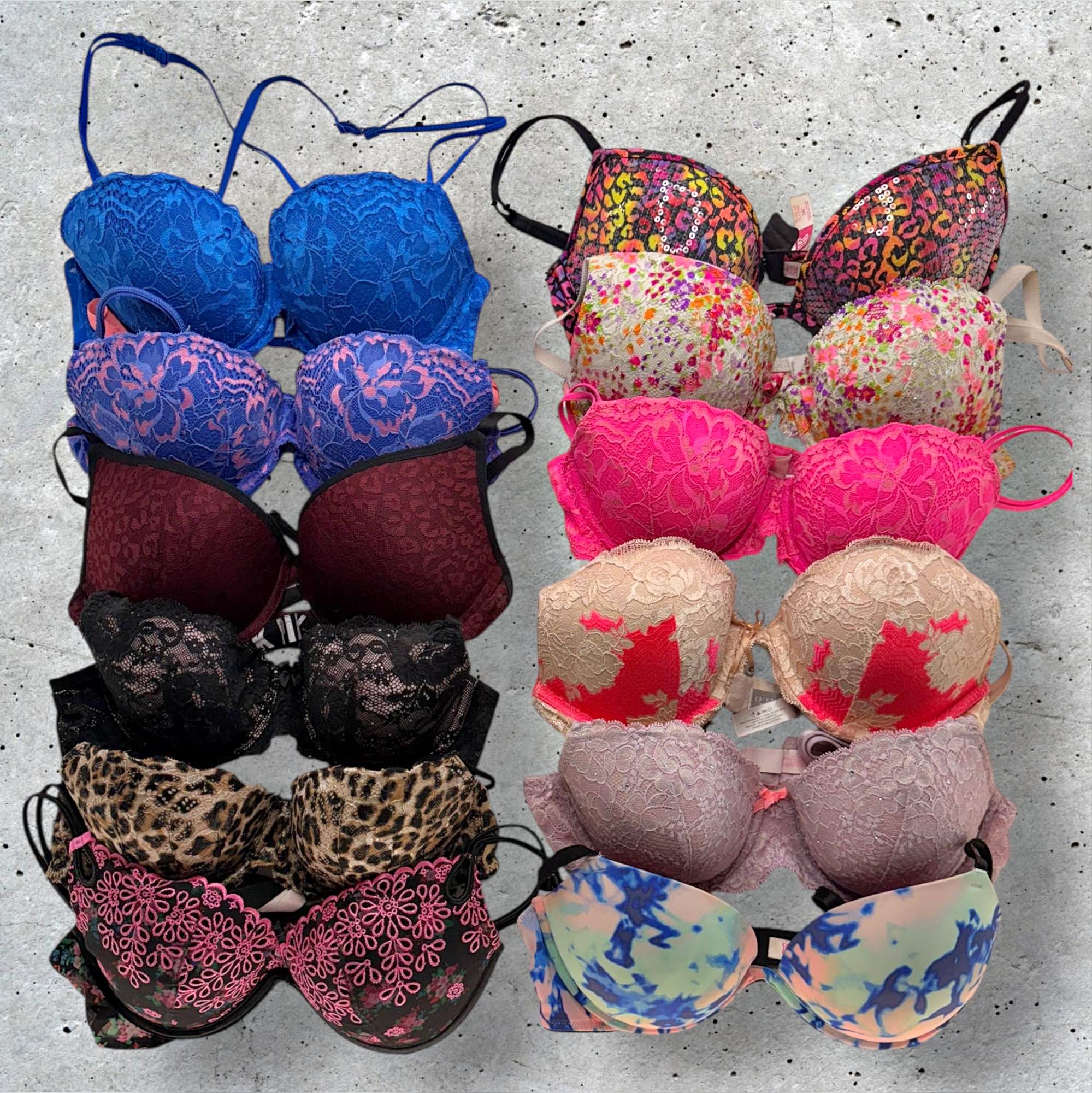 Victoria’s Secret Bras Bundle / Lace Push-Up & Super Push-Up – Size 32D ...
