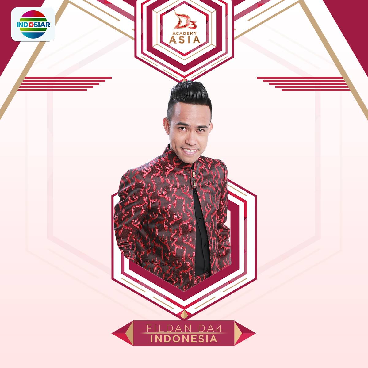 Indosiar - Likes Fildan DA 4 - Indonesia agar menjadi Finalis Pria ...