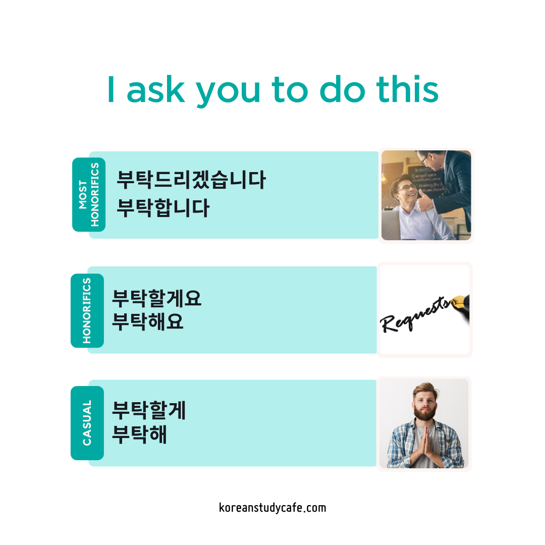 Korean - 🧐 The real meaning of the expression 부탁할게요 I kindly ask you to ...