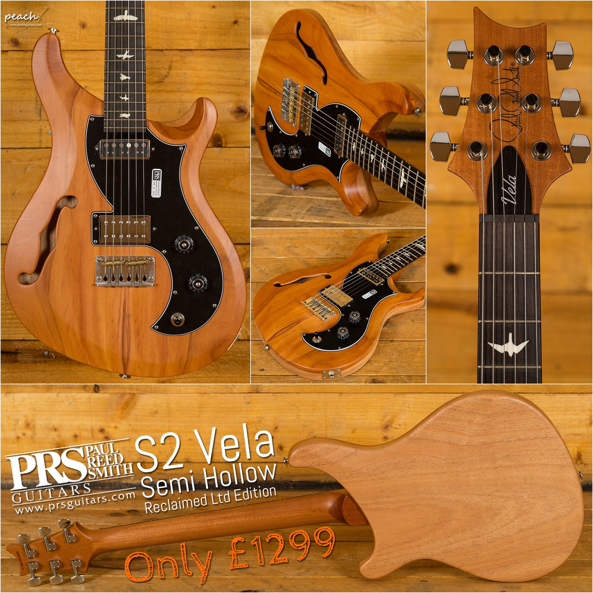 Meet the S2 Special Semi-Hollow Reclaimed Limited Edition, a run 
