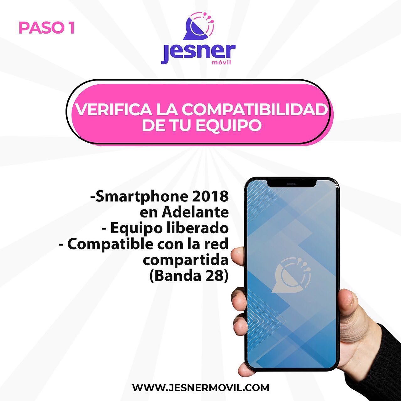 Jesner Movil - Conoce los puntos de compatibilidad para...