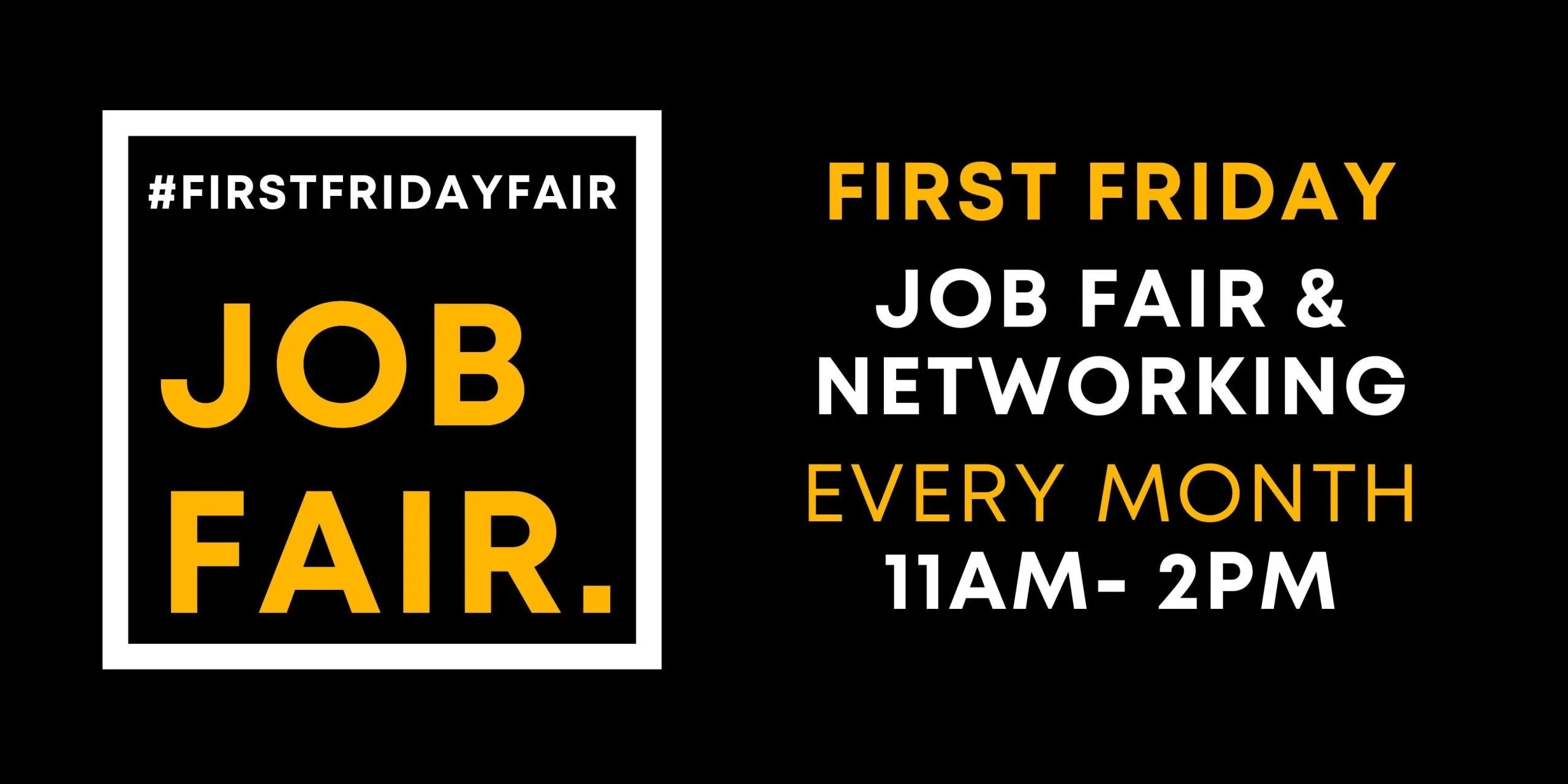 FirstFridayFair Monthly Job Fair | Virtual Career Networking & Hiring ...