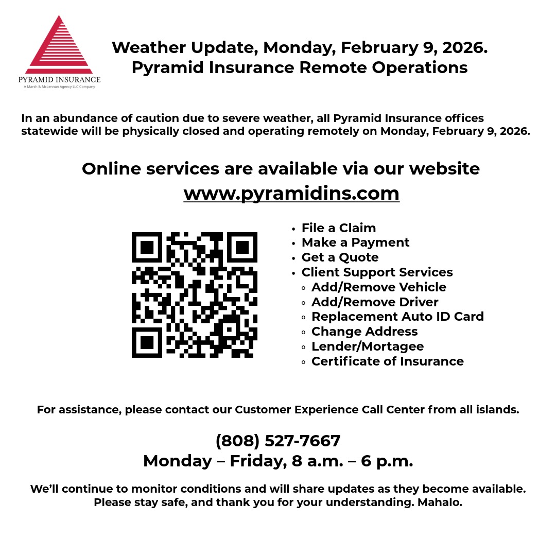 Pyramid Insurance Centre, Ltd. | Honolulu HI