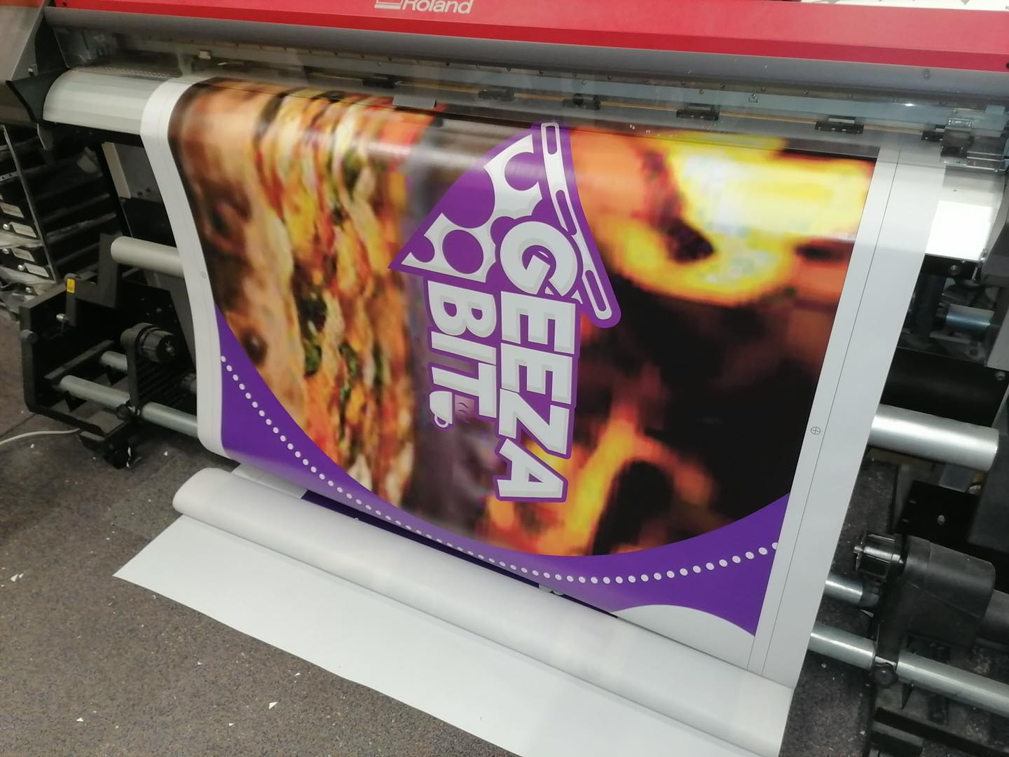 PVC BANNERS in production 🙌🔥… A... - Riggs Media Group Ltd