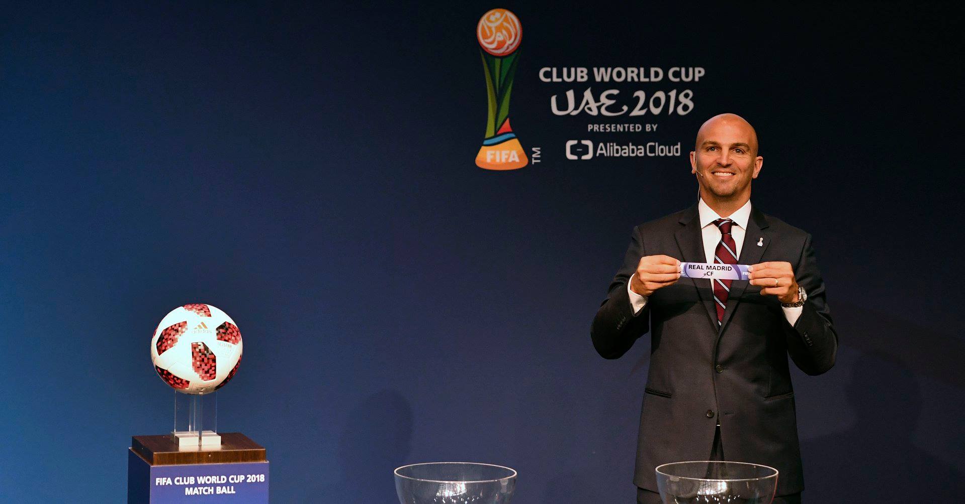 The official draw for the FIFA Club World Cup UAE 2018 took place