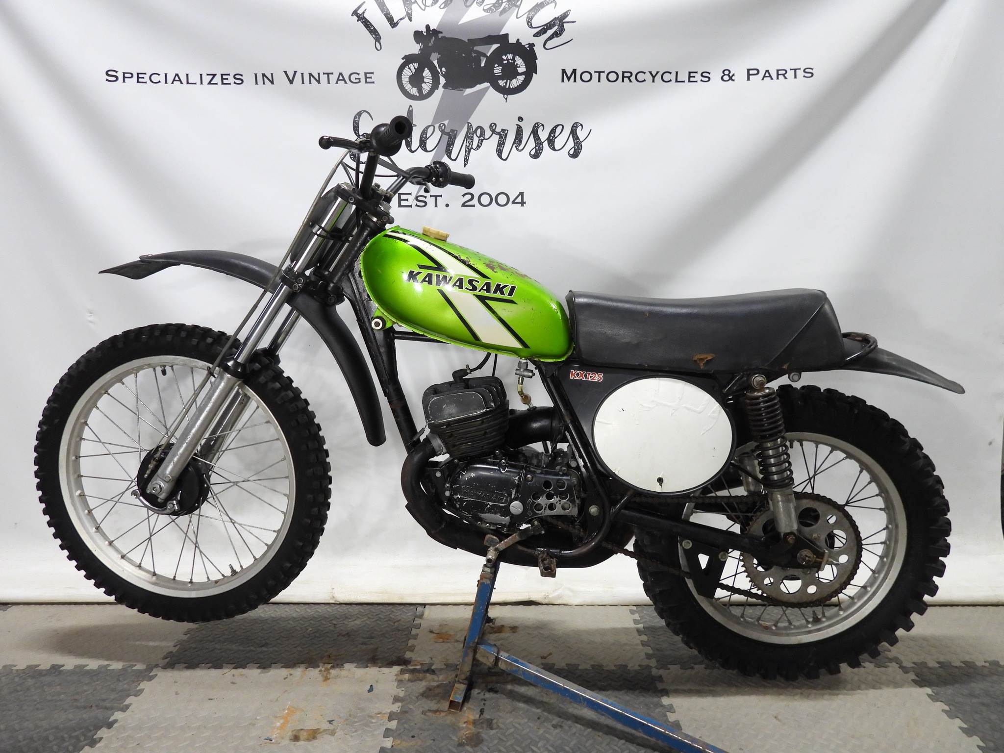1976 Kawasaki KX 125 motorcycle for sale