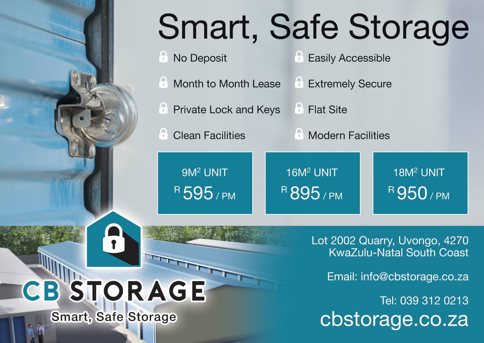 CB Storage | Uvongo