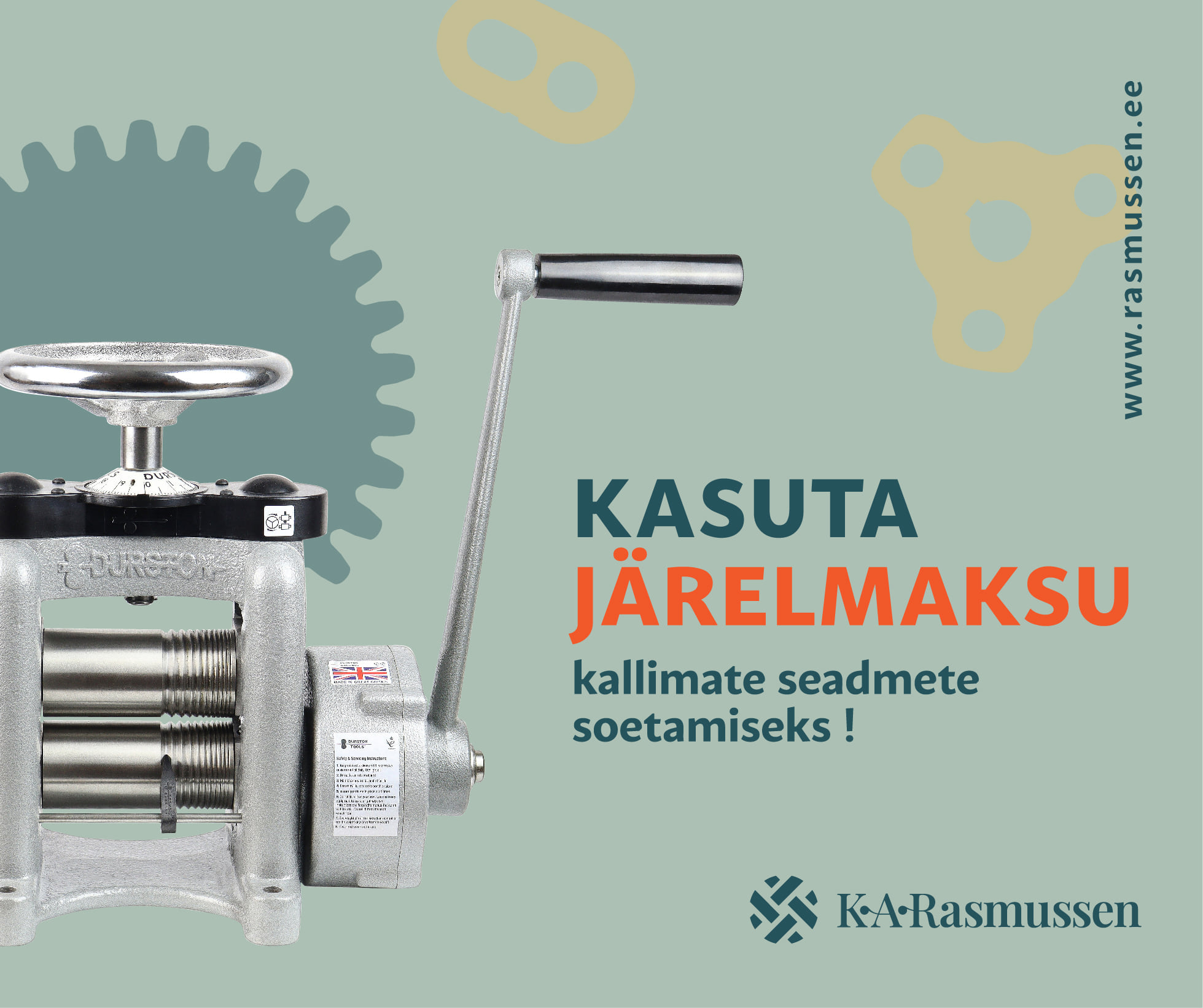 K.A.Rasmussen kullassepatooted ja väärismetallid Kulla kokkuost | Tallinn