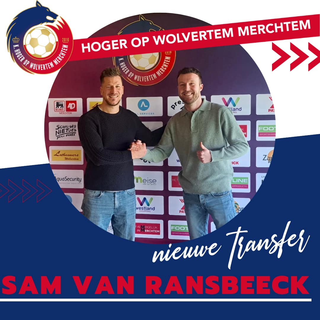 KHO - Onze club verwelkomt Sam van Ransbeeck als nieuwe aanwinst voor ...