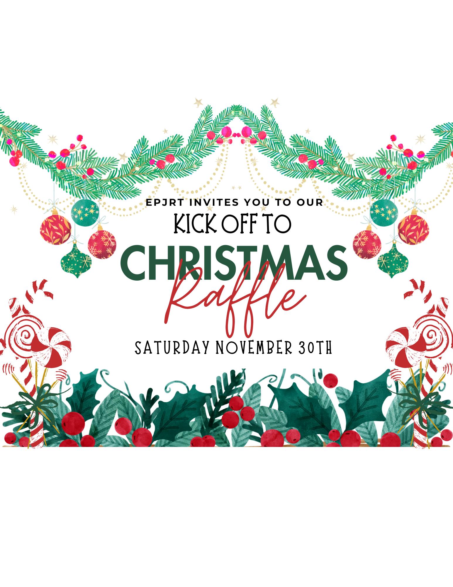 Kick off to Christmas Raffle
