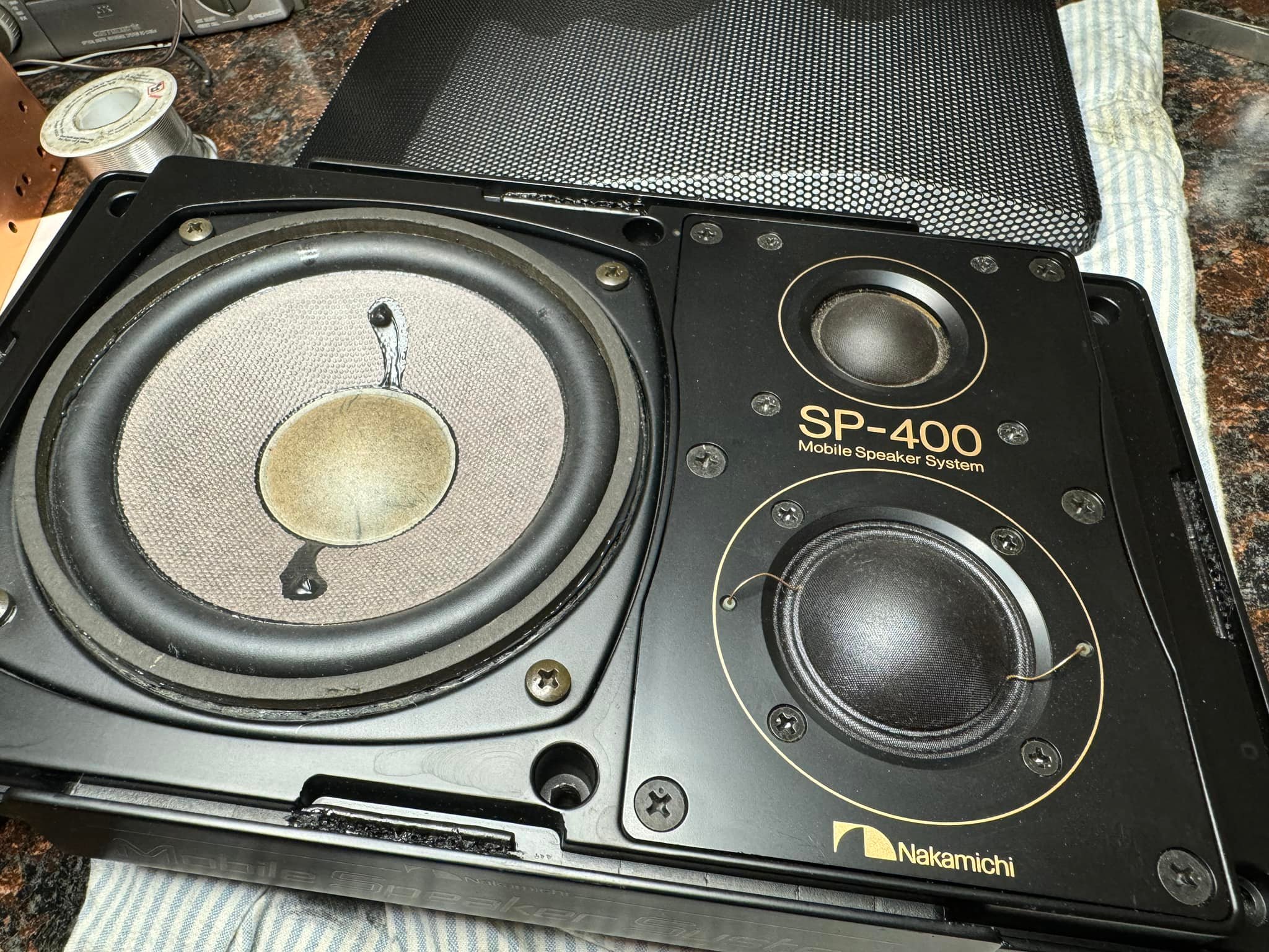 Nakamichi TD-1200II+SP-400+PA-300II Even their crossovers are 