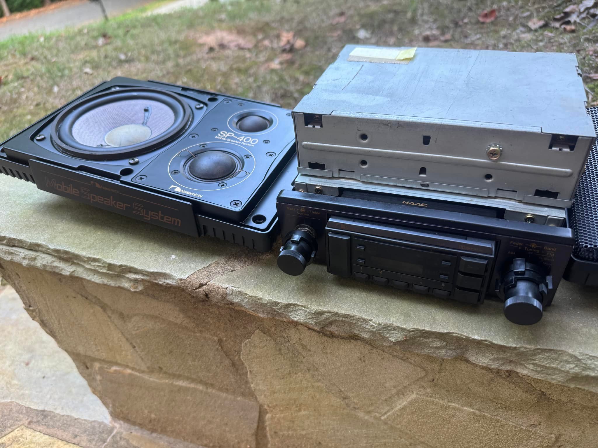 Nakamichi TD-1200II+SP-400+PA-300II Even their crossovers are 