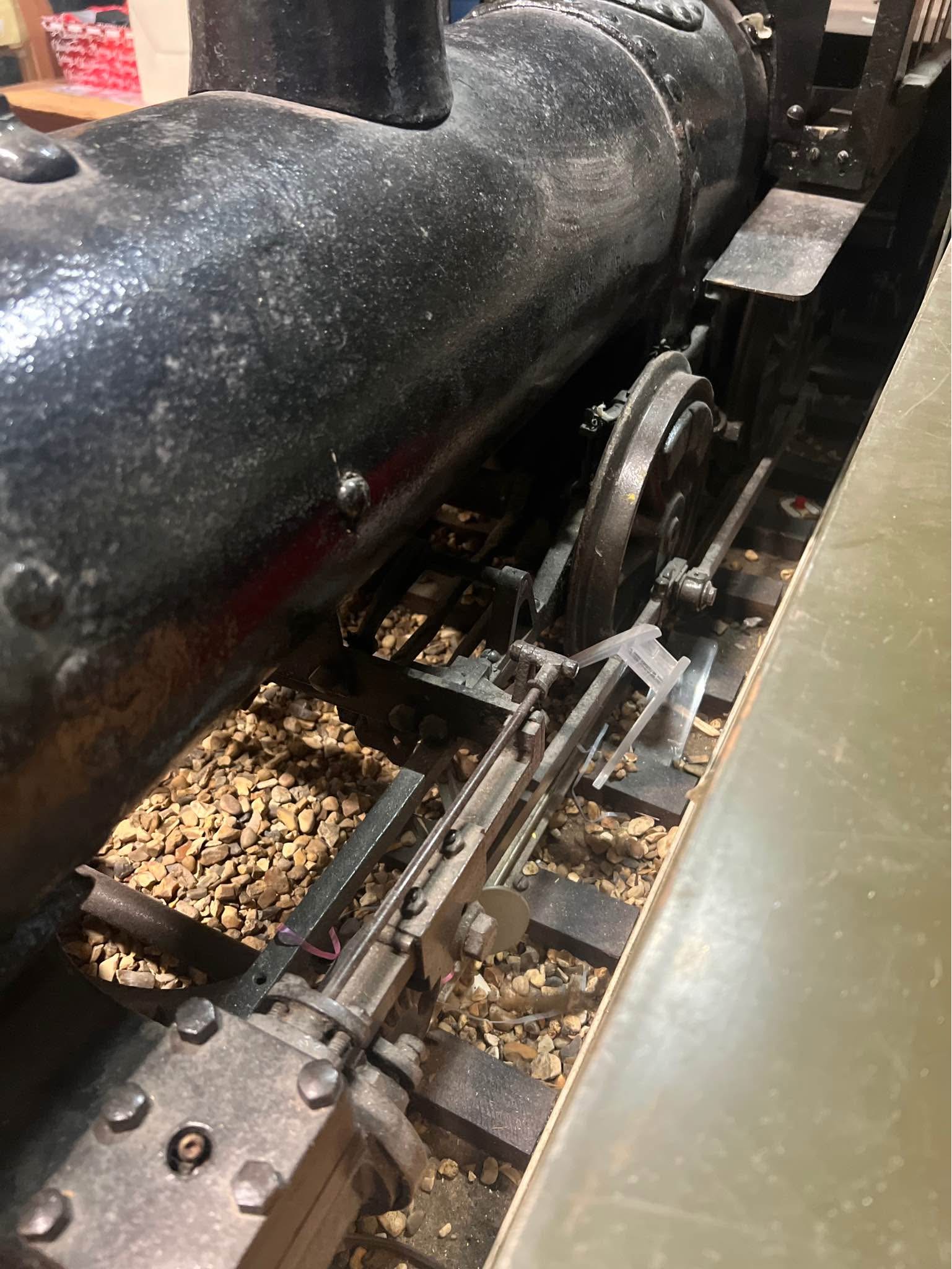 Hand made, 6’ long, functioning steel locomotive, model train. One of a ...