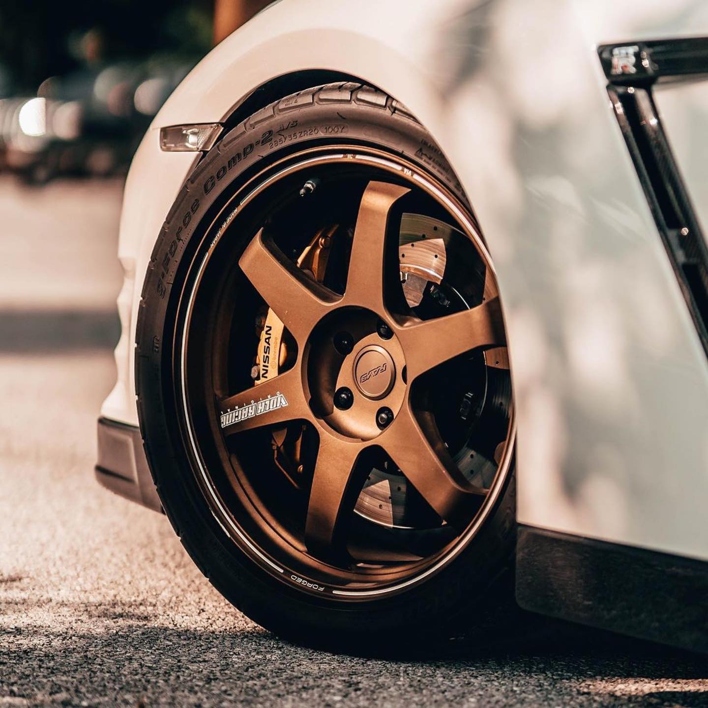 RAYS Wheels USA - NISSAN R35 GTR on VOLK RACING TE37 ULTRA...