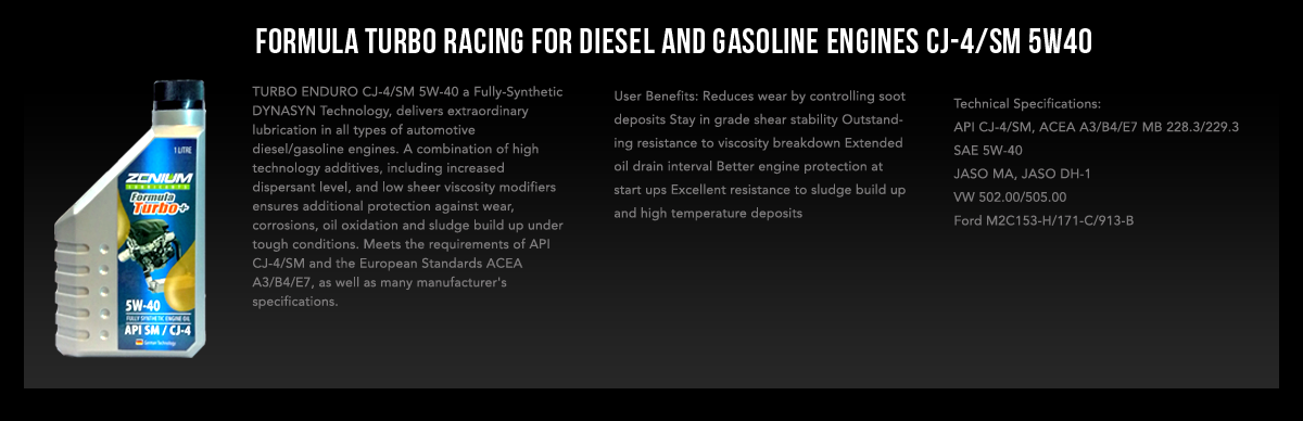 Zenium Lubricants