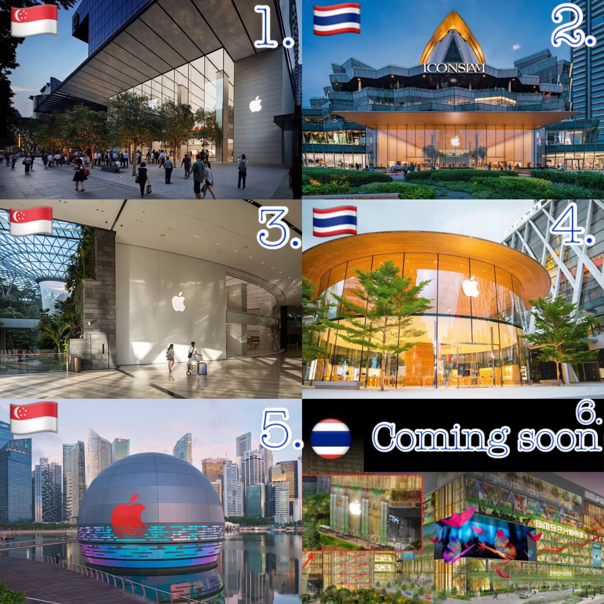 First Apple store in Thailand opens at Iconsiam