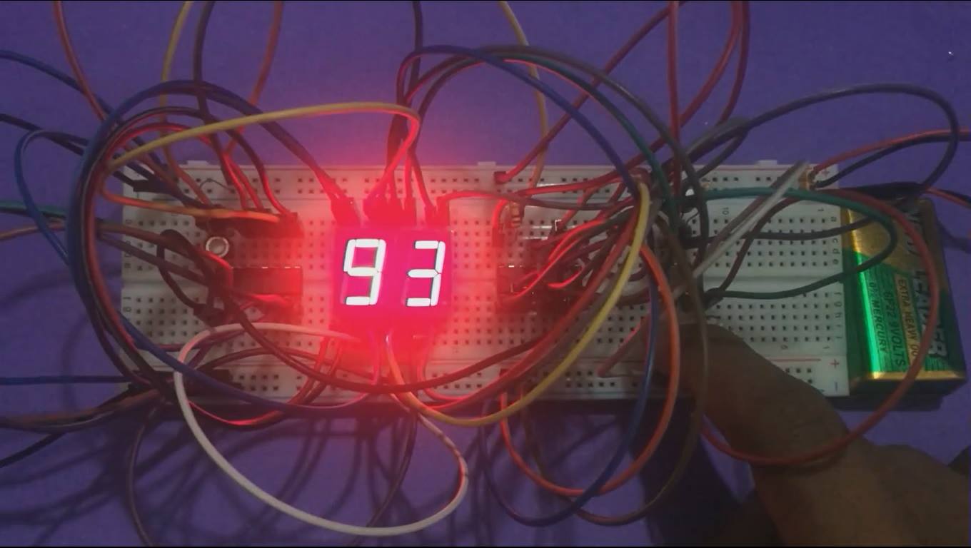 Arduino Argentina | 0 to 99 digital counter without arduino | Facebook