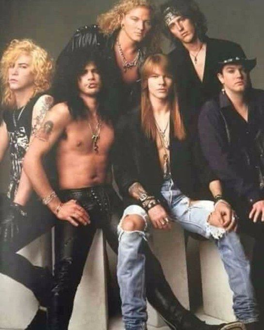 Guns N' Roses was captured during a rare, transitional window in