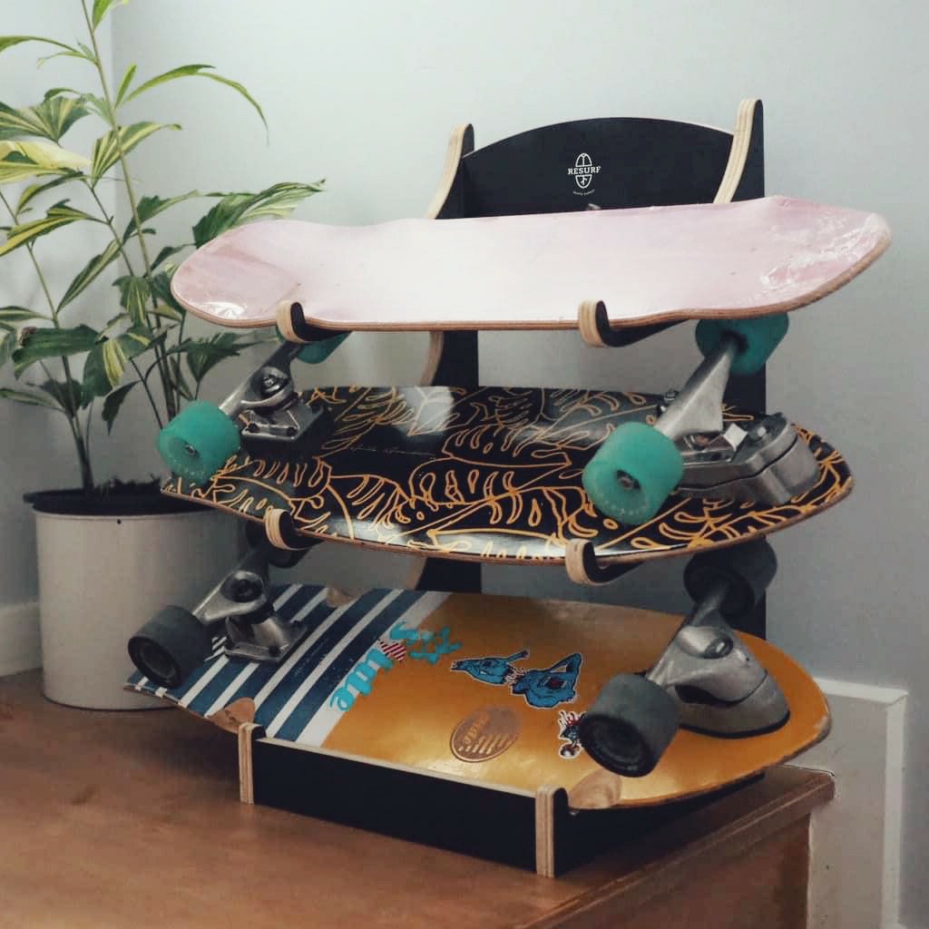 Resurf - Resurf Classic rack แบบย่อขนาดลง โชว์ได้ 3... | Facebook