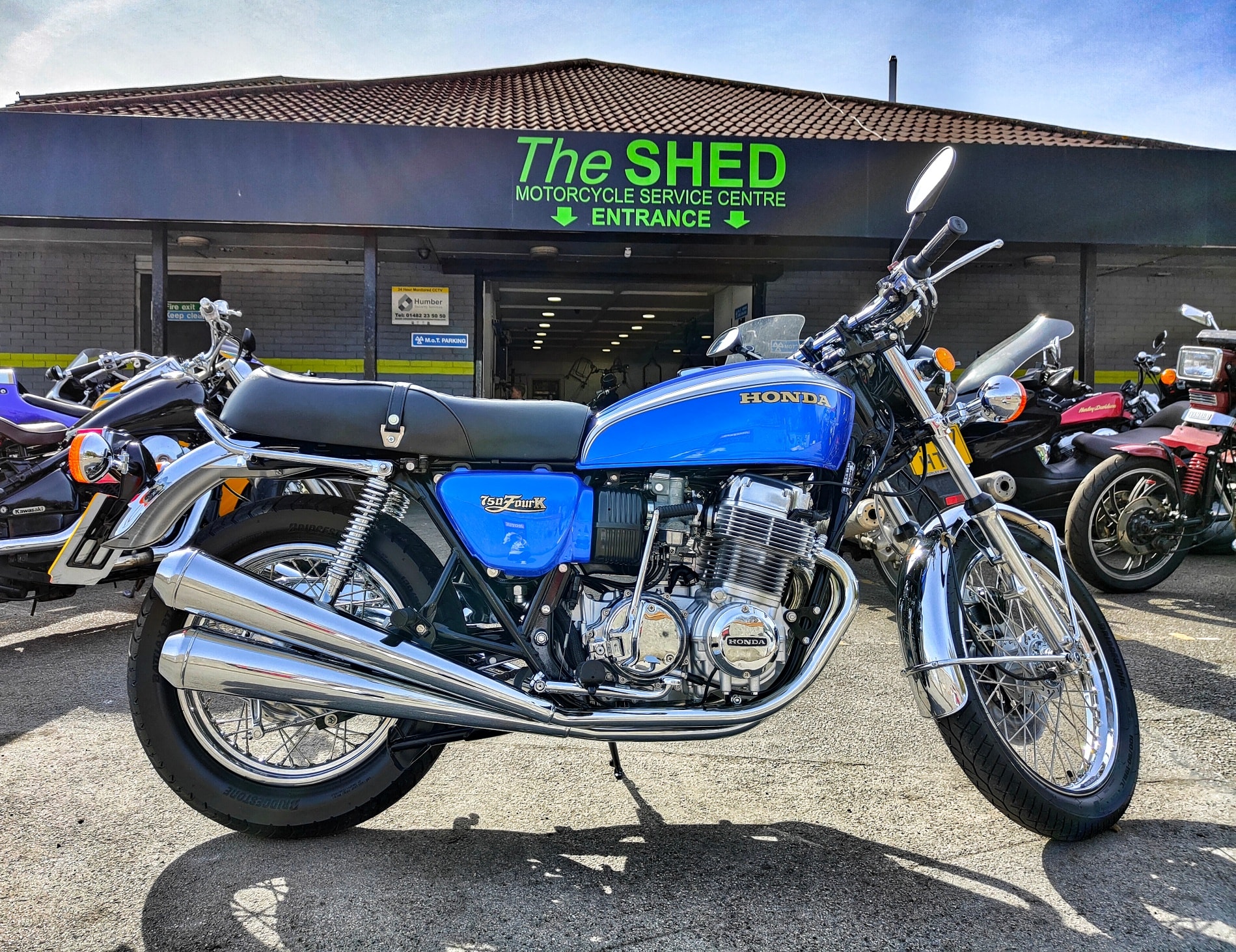 Yet another Honda CB750 beauty leaves us this week. This is a K5