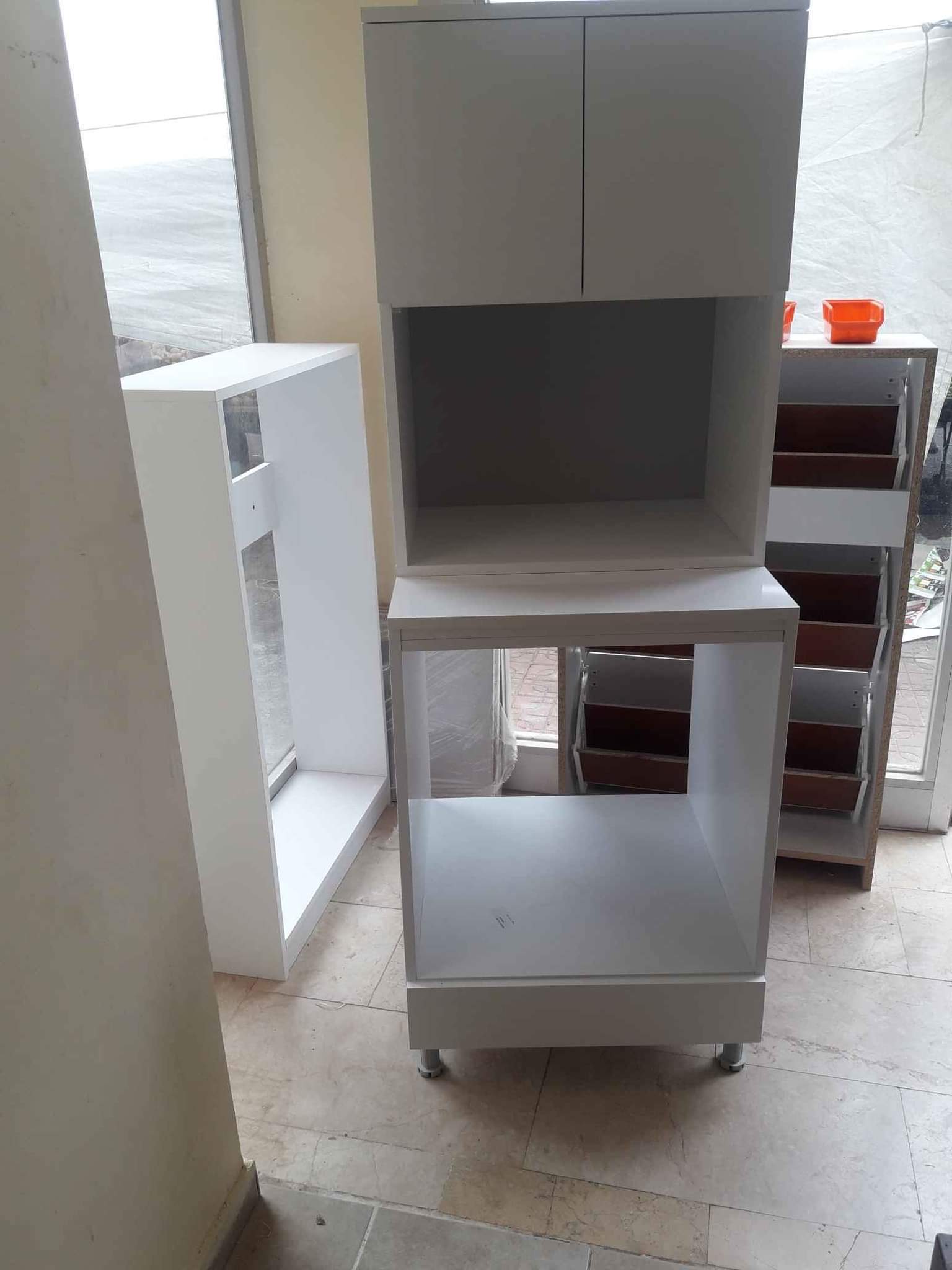 Ankastre Fırın Dolabı Üstü Mikrodalga Fırın Dolapi - Storage & Filing ...