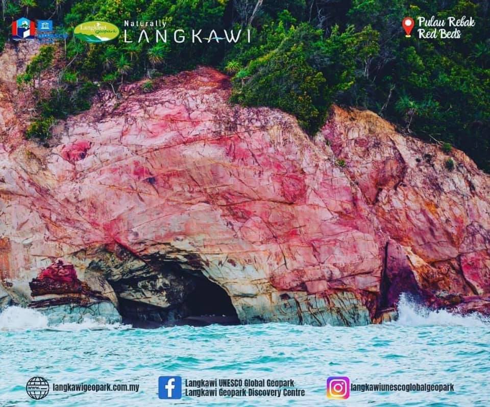 Kedah Tourism - Geosite : Pulau Rebak Red Beds Singa... | Facebook