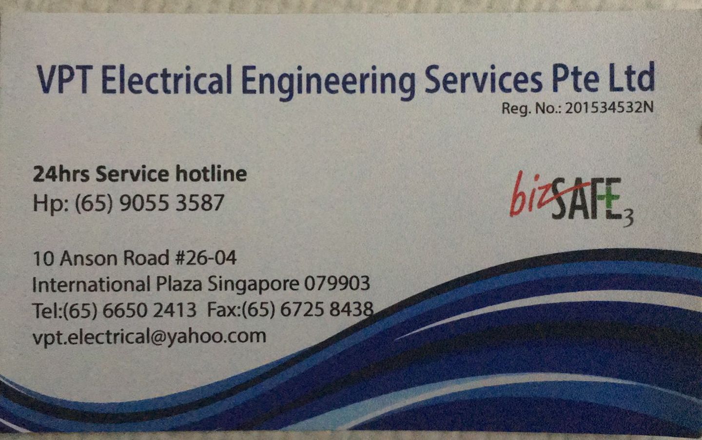 Vpt Electrical Engineering Services Ptd Ltd