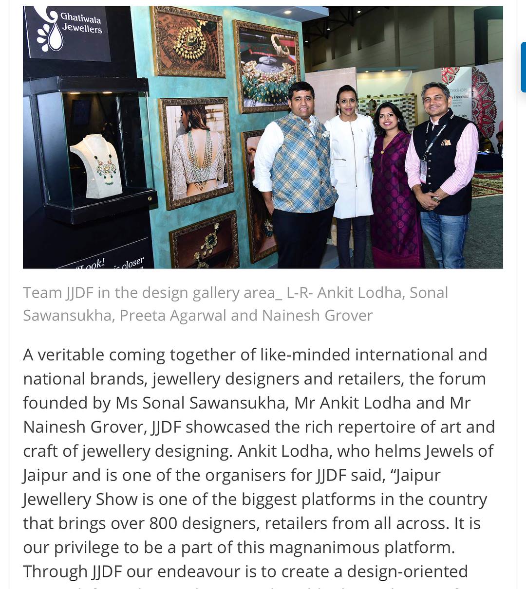 Jaipur Jewellery Design Festival