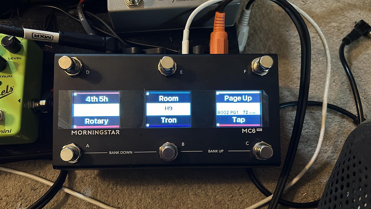 MC6 MK2 second page access from a single button press?