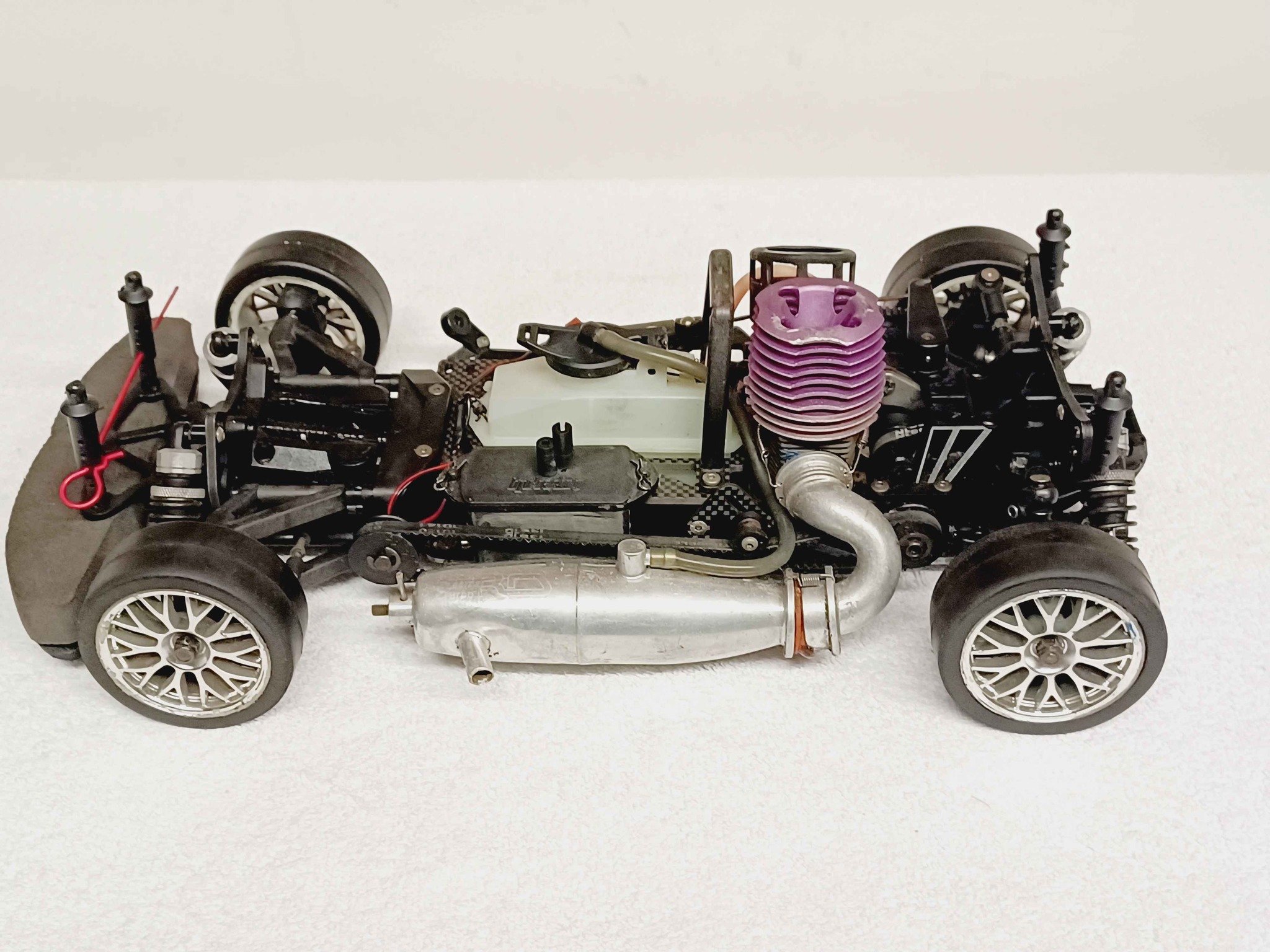 VINTAGE HPI RACING R40 RC 1/10 4WD PRO-LEVEL RACE CAR .12 ENGINE FORD F ...