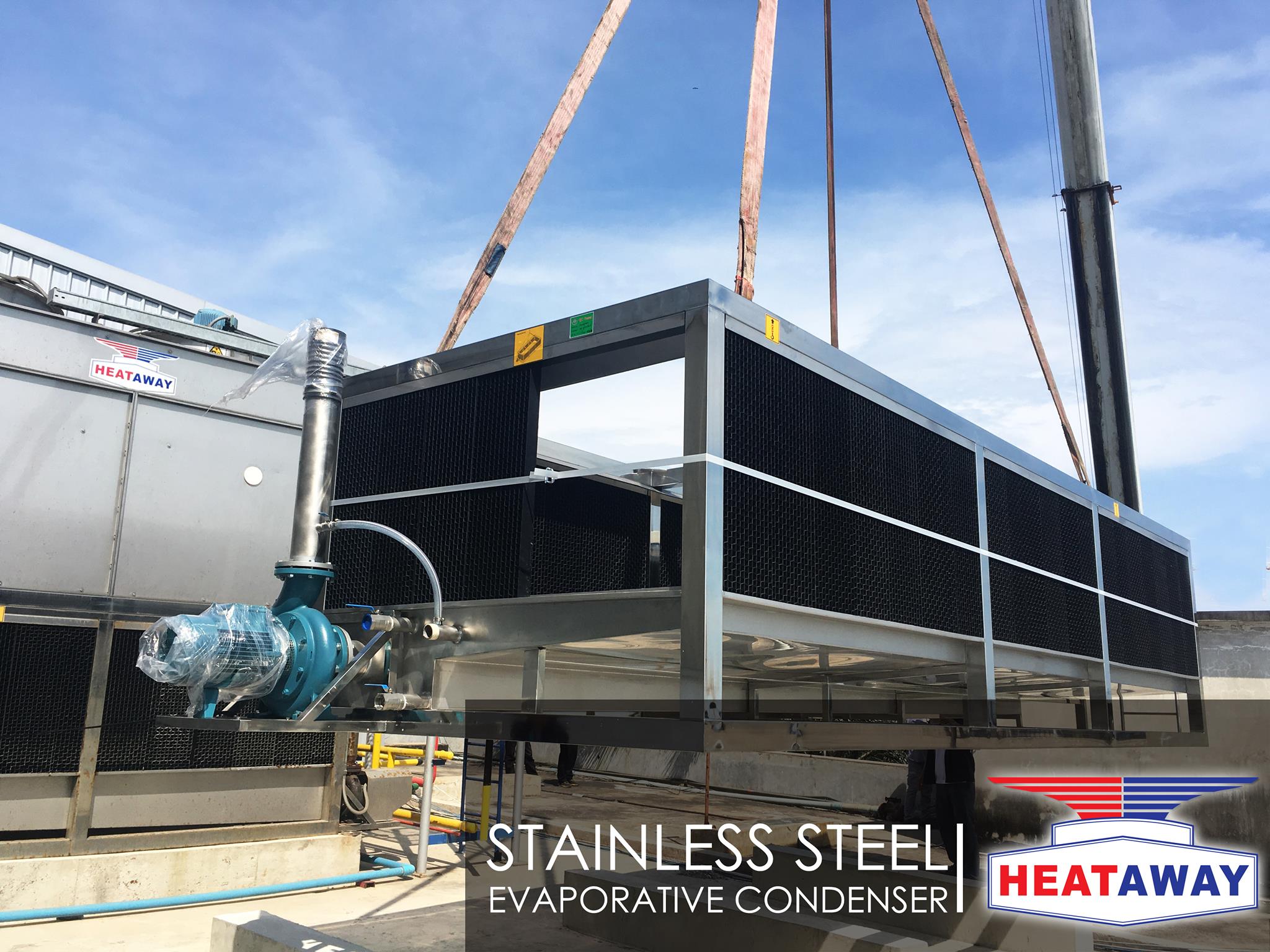เครื่องทำน้ำแข็งหลอดขนาด... - Heataway Evaporative Condenser | Facebook