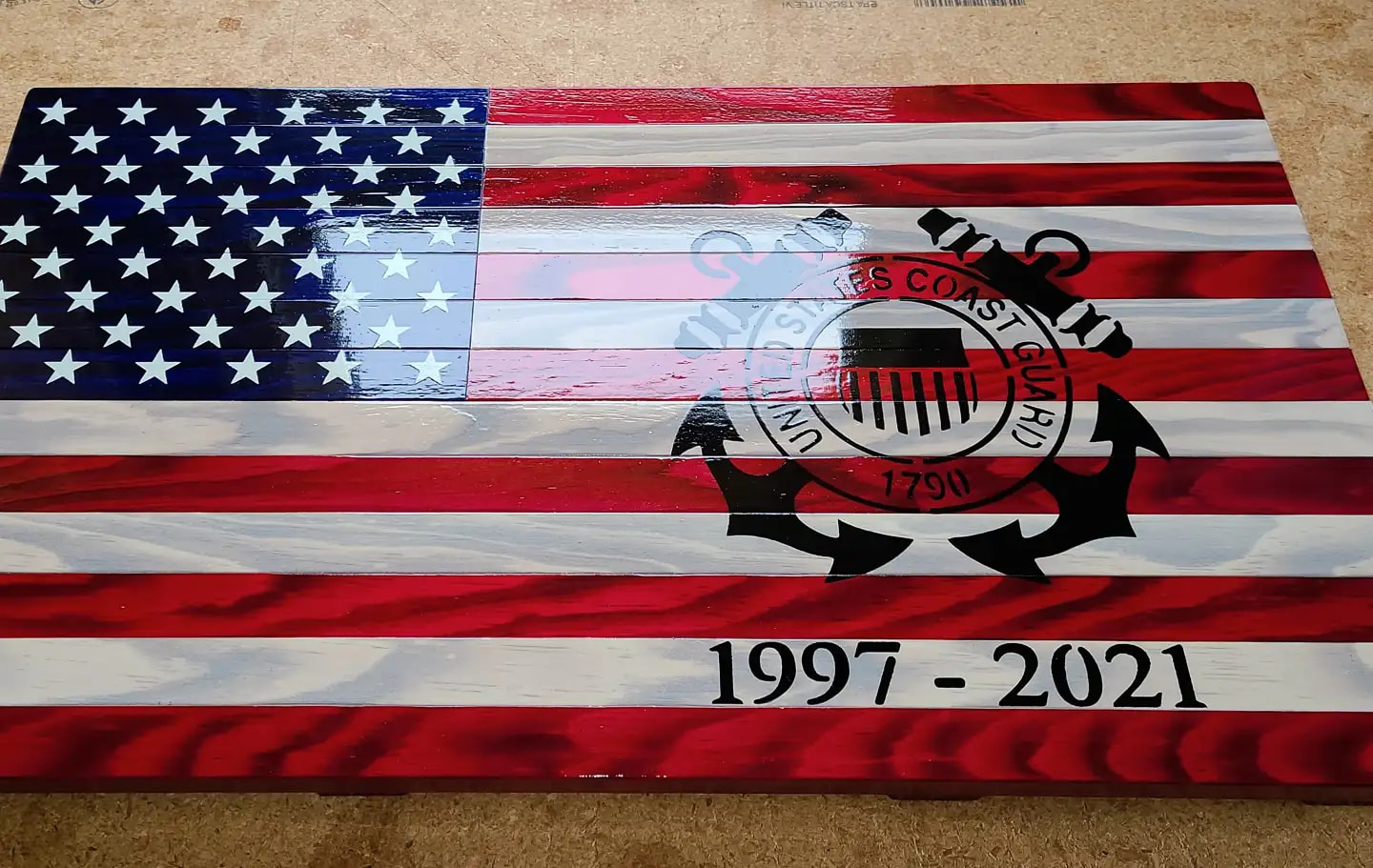 Keith's Custom Wood Flags