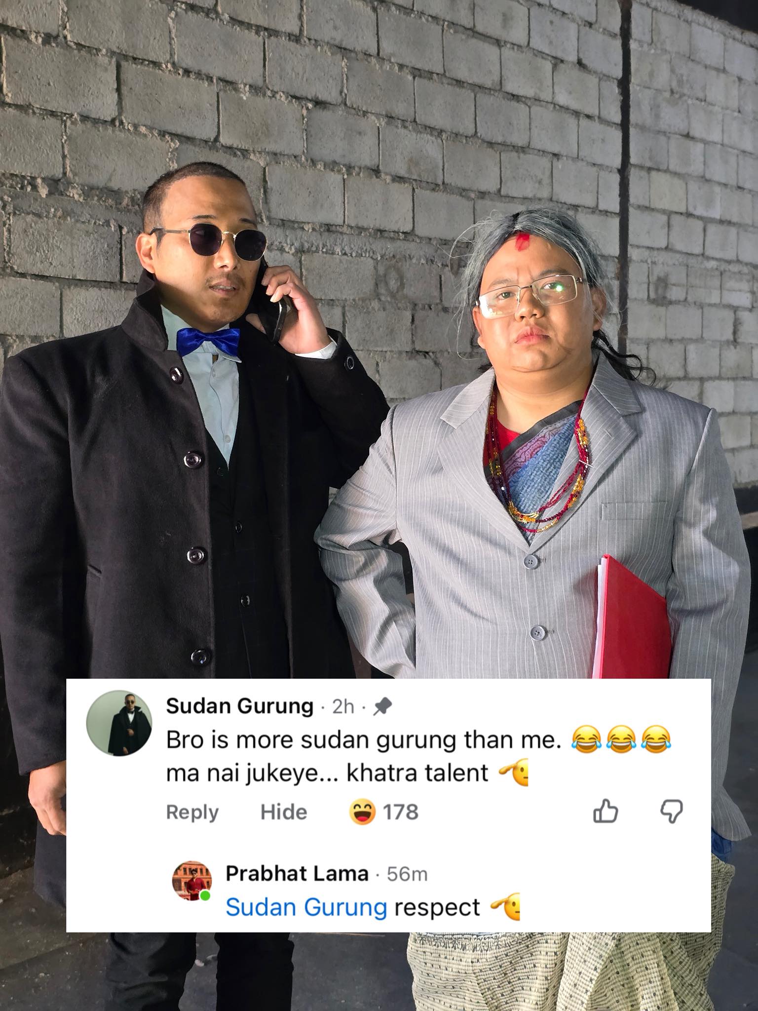 नकल्ली छोरालाइ सक्कली छोराले Comment... - Karma Lama Tamang | Facebook