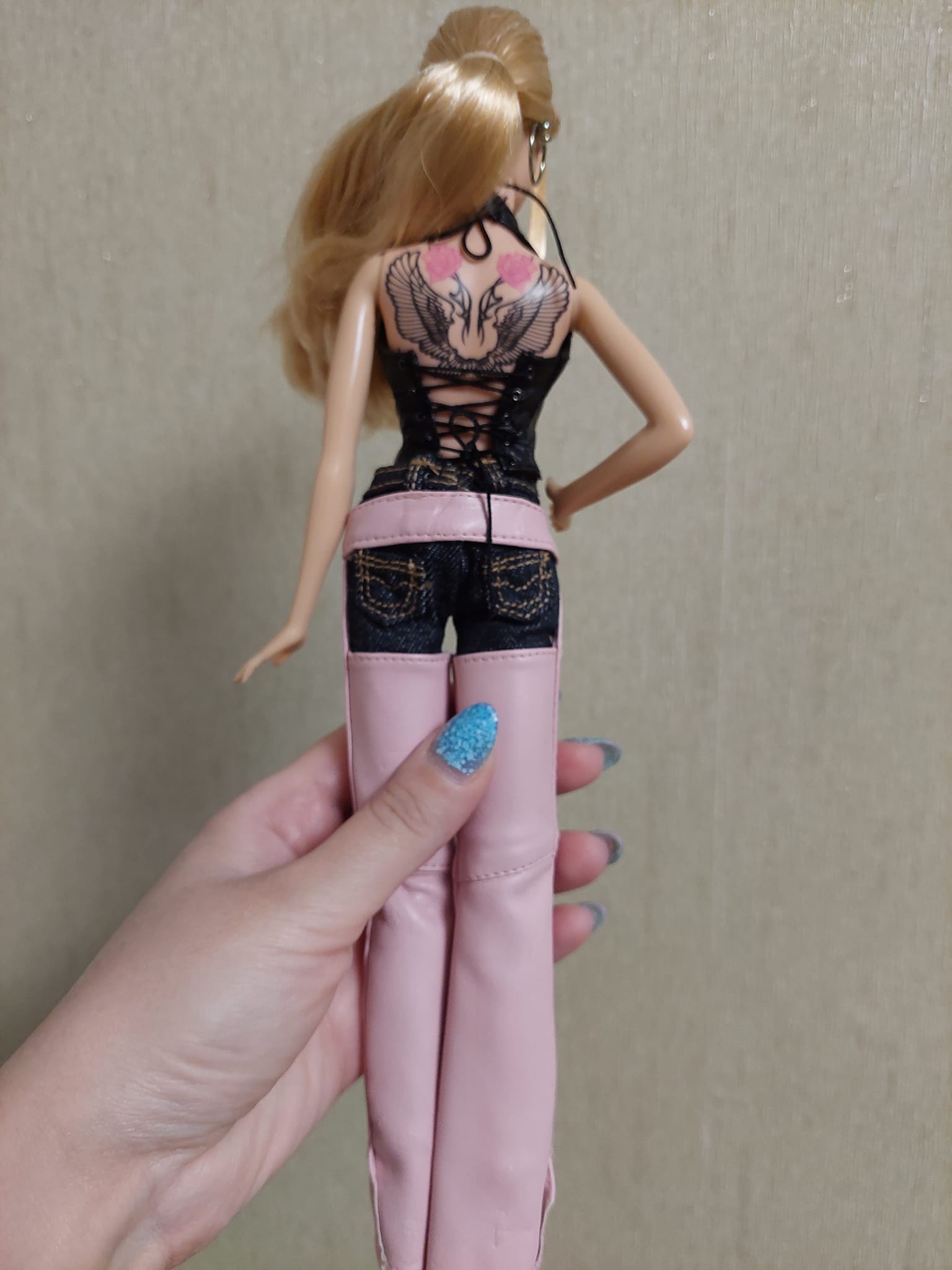 Harley Davidson and Mattel's Tattooed Barbie collaboration