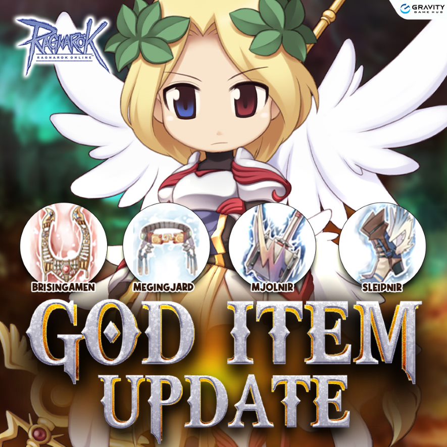 Ragnarok Online GGH - 👑 𝕲𝖔𝖉 𝕴𝖙𝖊𝖒 𝖀𝖕𝖉𝖆𝖙𝖊 👑 The God Item Quest will be ...